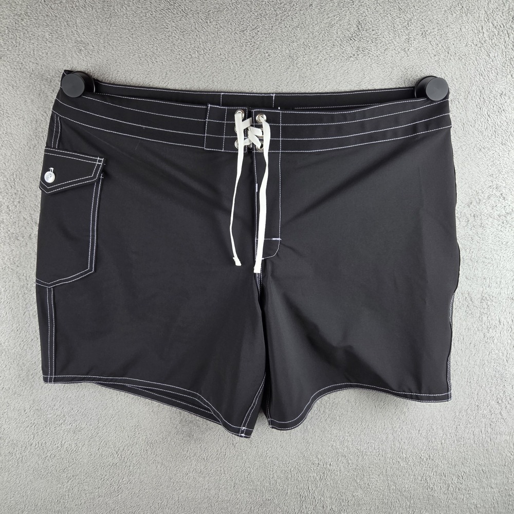 Birdwell Beach Britches SurfStretch Boardshorts Mens 40(42) Black Swim Trunks